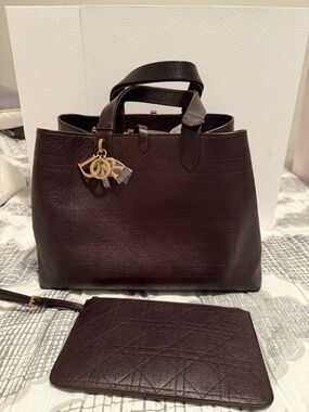 Dior limited edition large Toujours Bag flat grained calfskin leather